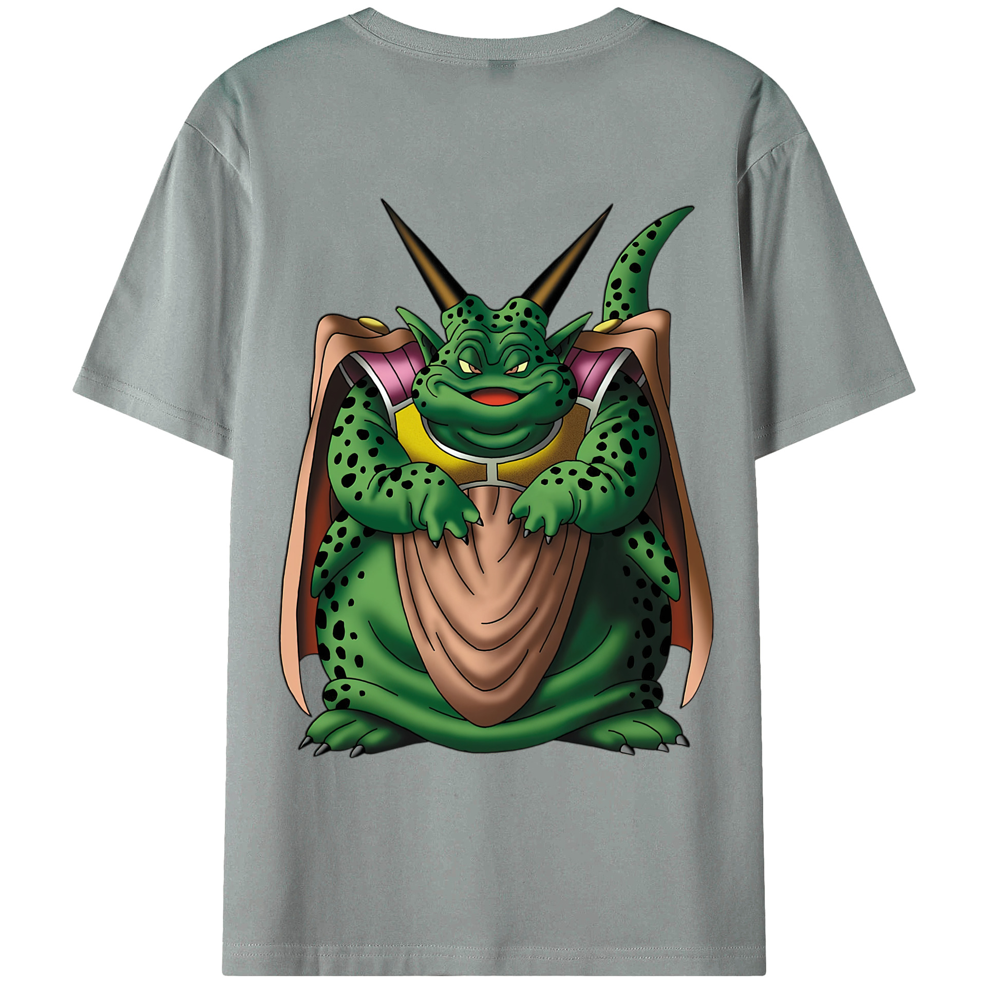 （画像用） ドラゴンクエスト Doragon Kuesuto Dragon Quest 綿100％ メンズ半袖Tシャツ（バックプリント） 通気性